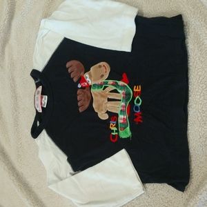 2/$15 Reindeer Chris Moose Long Sleeve T-shirt Size 2T